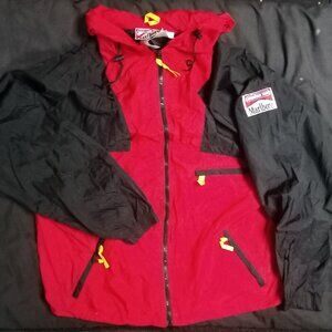 Deadstock Vintage Marlboro Team Adventure Windbreaker Track Suit Set